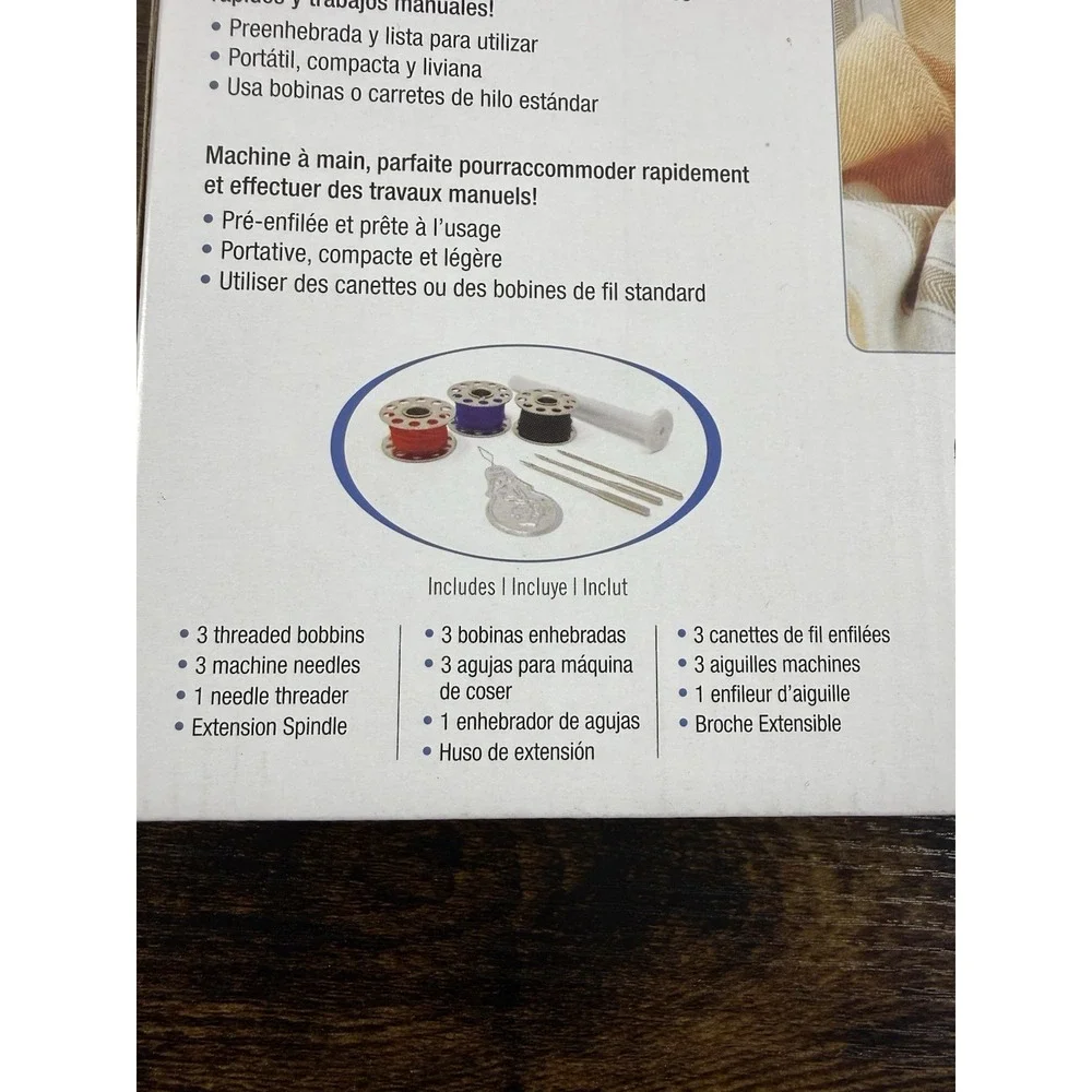 SINGER‎ Stitch Sew Quick + Cordless Mending Machine, White NEW Portable Handheld